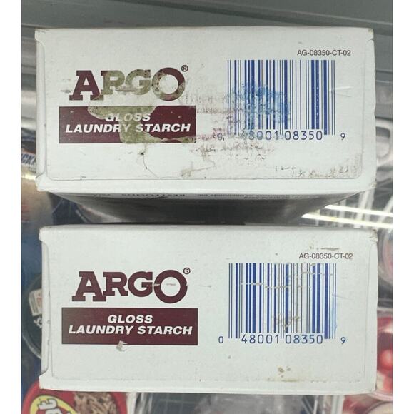 [ 2 Box Lot ] ARGO Gloss Laundry Starch 16 oz Crisp Finish - NO EXPIRATION - Picture 7 of 7